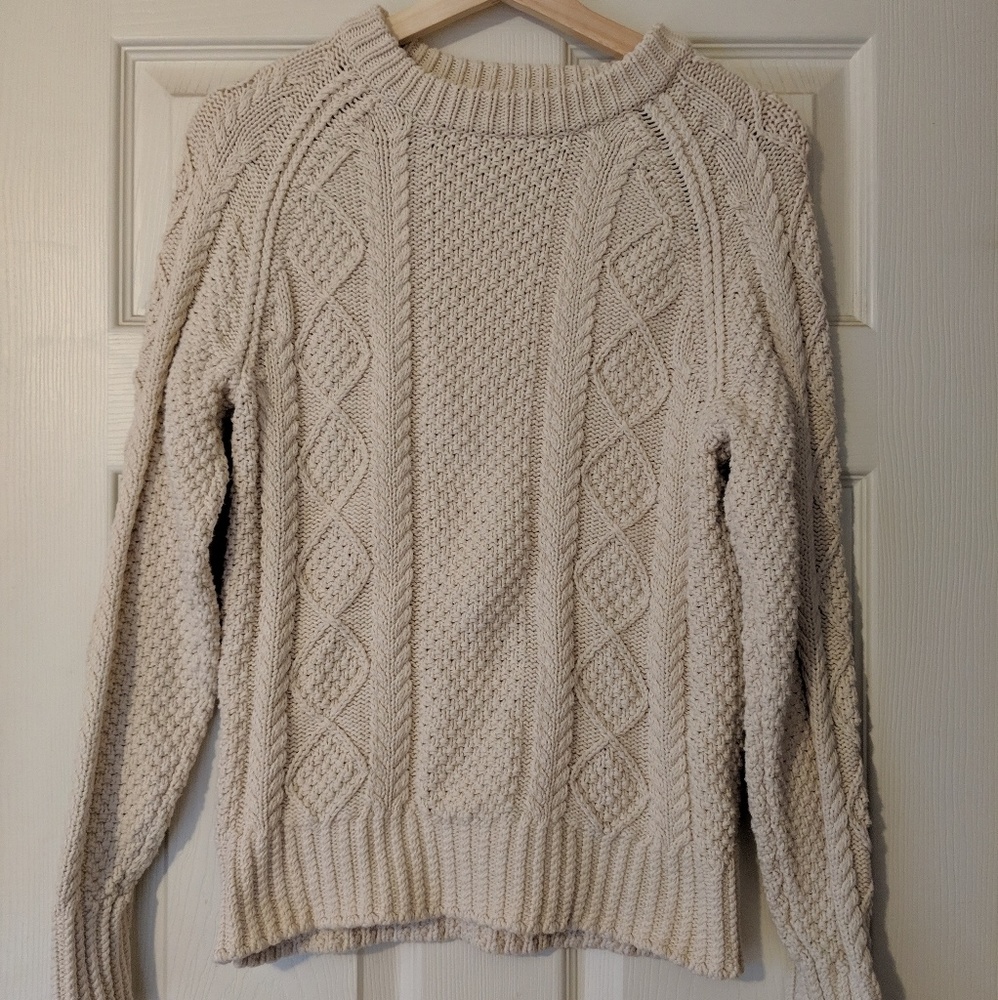 LL Bean Signature Fisherman Sweater
